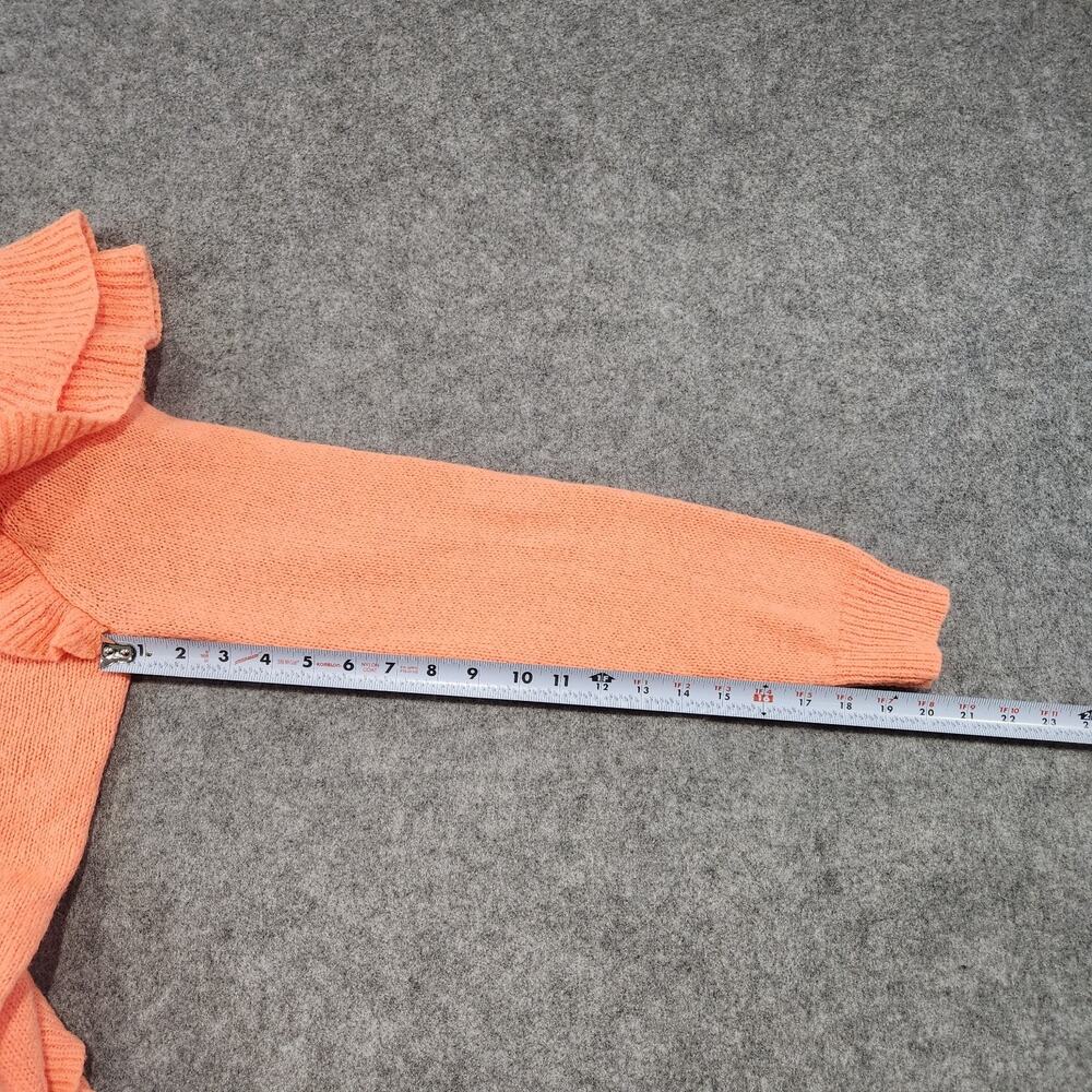 Lilly Pulitzer Orange Ruffle Sweater - Picture 9 of 14